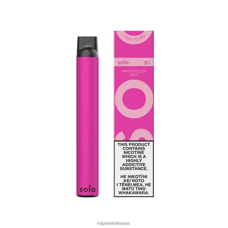 Vape Abu Dhabi - Solo vape القابل للتصرف 460X62 نعناع البطيخ