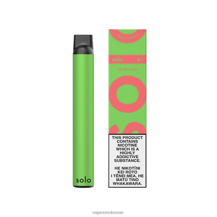 Vape Abu Dhabi - Solo vape القابل للتصرف 460X65 التفاح الحامض