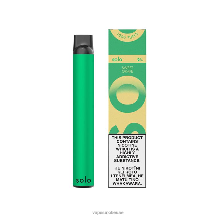 Vape Abu Dhabi - Solo مجموعة vape Paradise القابل للتصرف 460X620 العنب الحلو