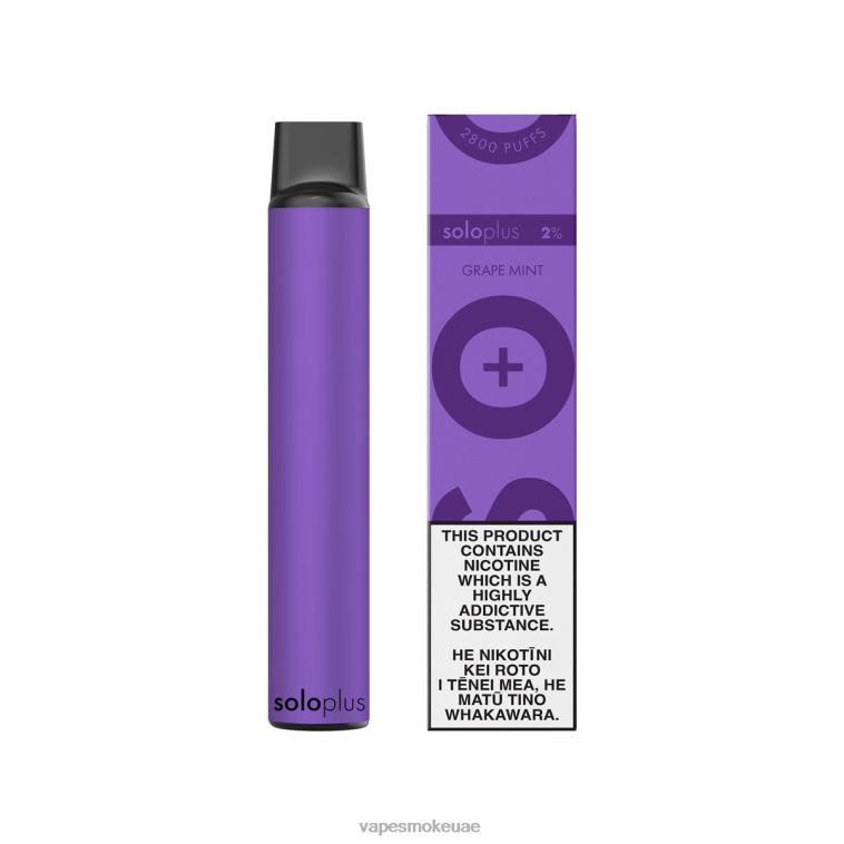 Vape Smoke - Solo Plus vape القابل للتصرف 460X627 نعناع العنب