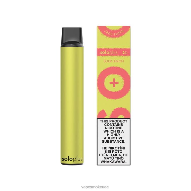 Vape Smoke - Solo Plus vape القابل للتصرف 460X636 الليمون الحامض