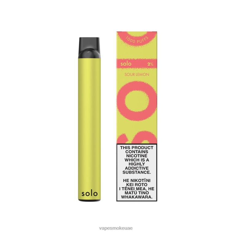 Vape Smoke - Solo vape القابل للتصرف 460X612 الليمون الحامض