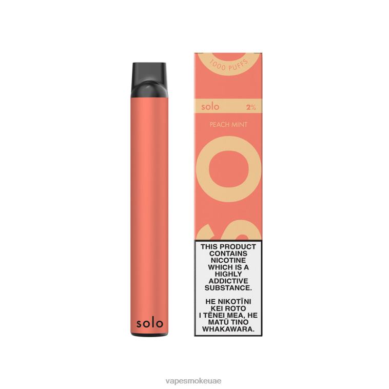 Vape Smoke - Solo vape القابل للتصرف 460X66 نعناع الخوخ