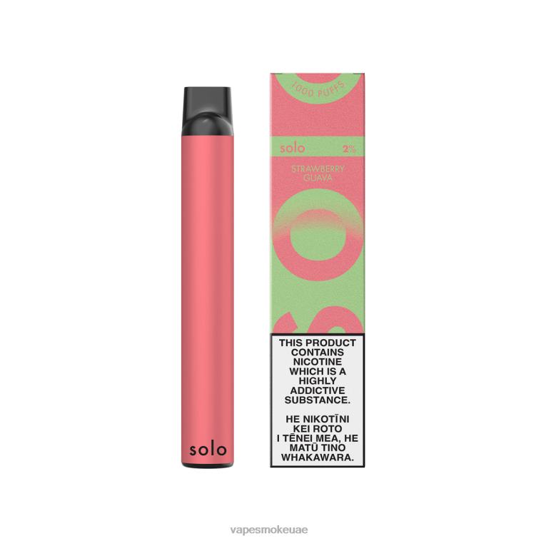 Vape Smoke - Solo مجموعة vape Paradise القابل للتصرف 460X621 جوافة فراولة