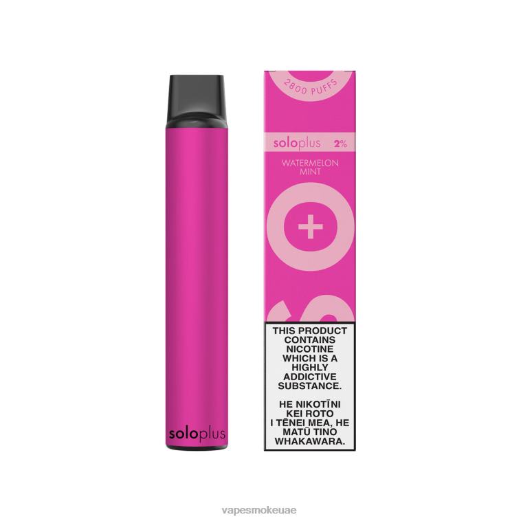 Vape Uae - Solo Plus vape القابل للتصرف 460X628 نعناع البطيخ