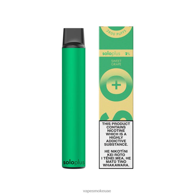 Vape Uae - Solo Plus مجموعة vape Paradise القابل للتصرف 460X640 العنب الحلو