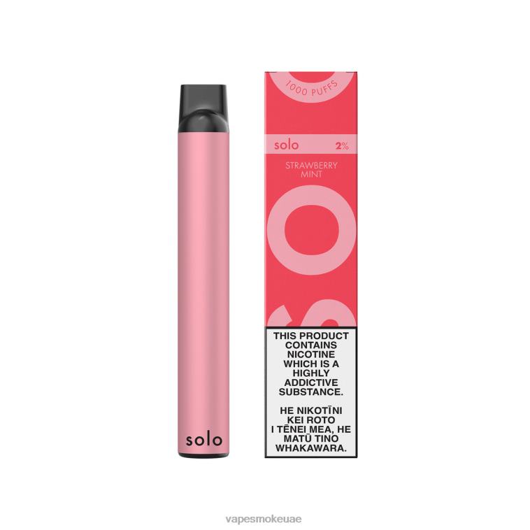 Vape Uae - Solo vape القابل للتصرف 460X64 نعناع الفراولة