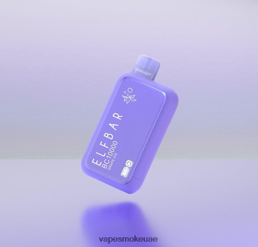 ELFBAR BC10000 X0B02421 إصدار vape dinmol القابل للتصرف جليد العنب vape uae