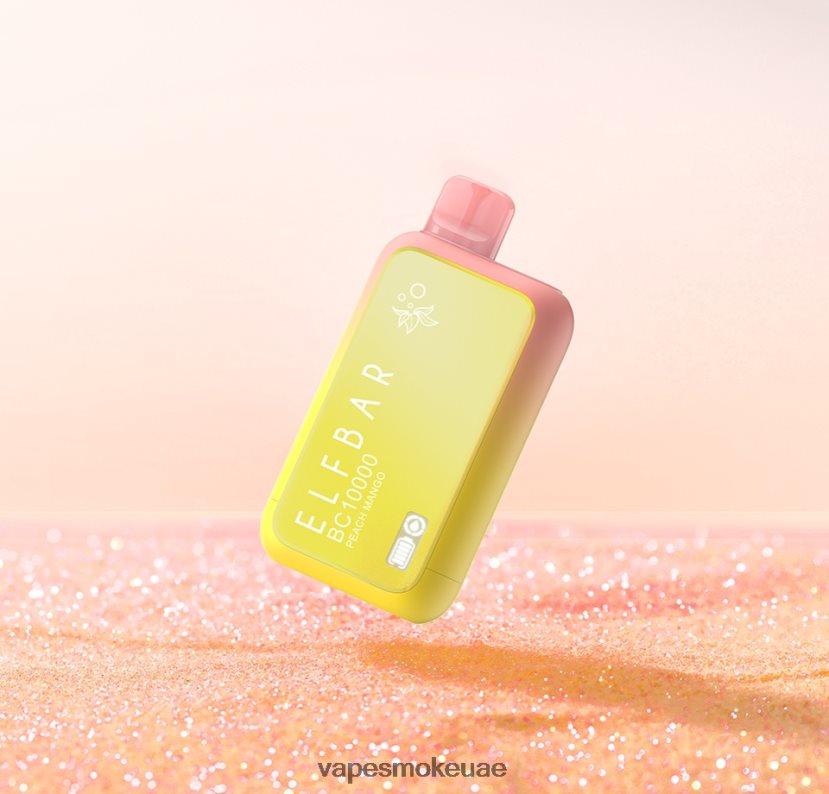 ELFBAR BC10000 X0B0248 طبعة Sunit vape القابل للتصرف مانجو خوخ vape smoke