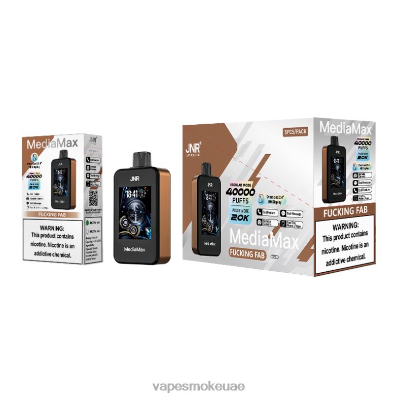 JNR MediaMax نفخة 40 ألف HRV2B13 سخيف رائع vape smoke