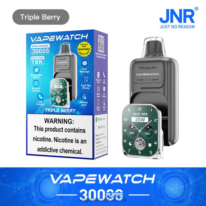 JNR ساعة vape HRV2B6 التوت الثلاثي vape UAE