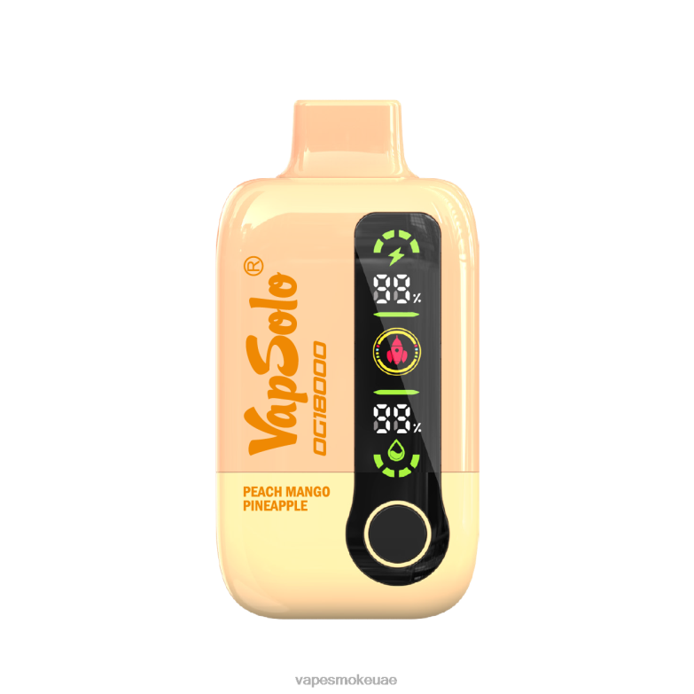 Vape Abu Dhabi - خوخ، مانجو، أناناس 4P4865 VapSolo dg18000