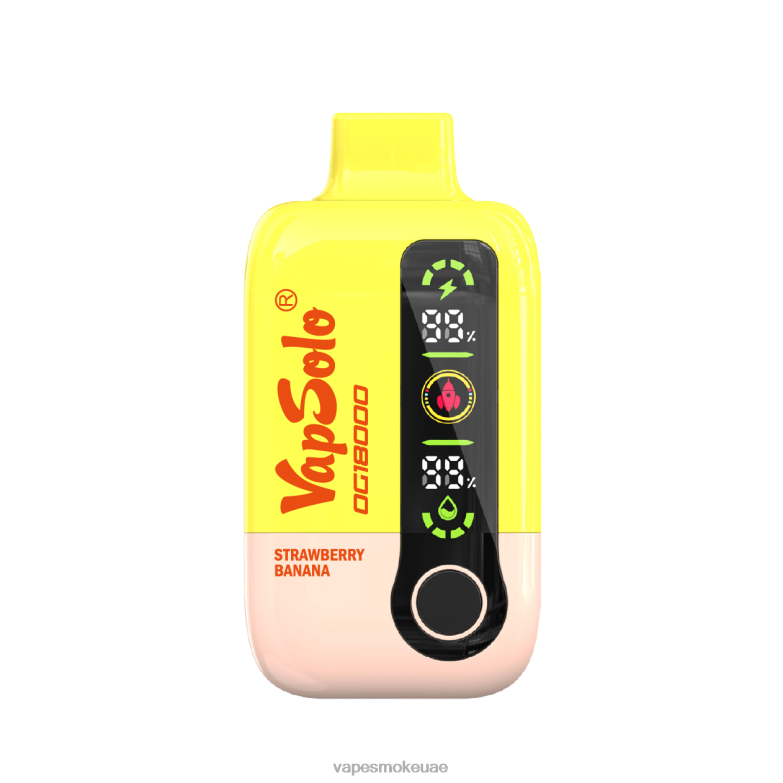 Vape Abu Dhabi - موز فراولة 4P4868 VapSolo dg18000