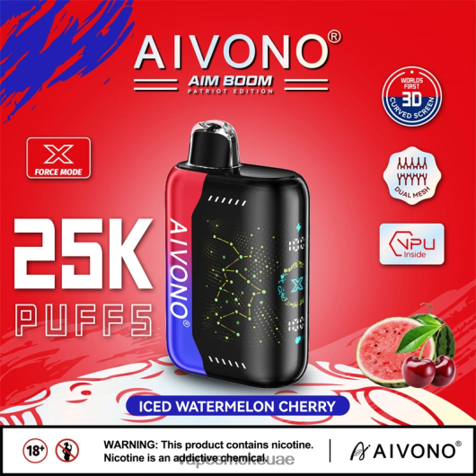 Vape Abu Dhabi - بطيخ كرز مثلج Aivono AIM BOOM 25000 RR4PBP347
