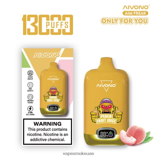 Vape Abu Dhabi - عصير فاكهة الخوخ Aivono AIM FREAK 13000 RR4PBP245
