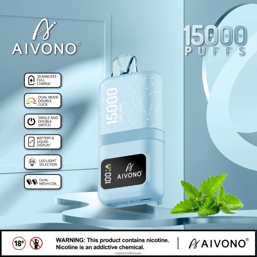 Vape Abu Dhabi - نعناع بارد Aivono AIM magic 15000 RR4PBP62