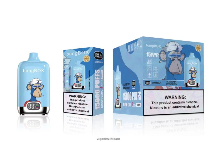 Vape Abu Dhabi - Bang Box 15000 نفث 4BLV8D38 الفراولة التوت