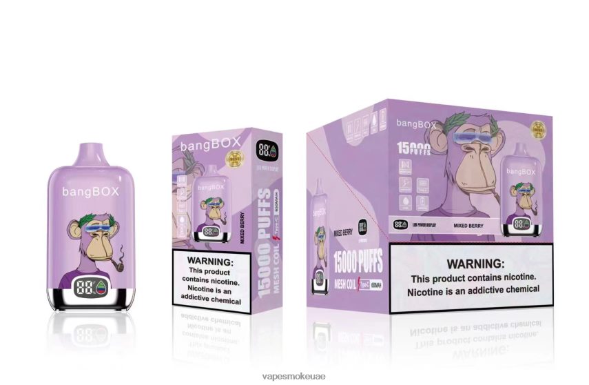 Vape Abu Dhabi - Bang Box 15000 نفث 4BLV8D41 التوت المختلط