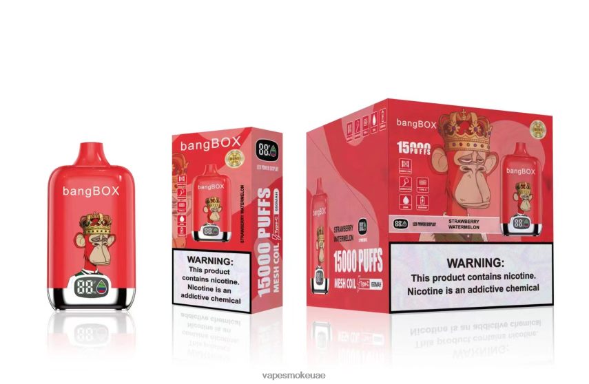 Vape Abu Dhabi - Bang Box 15000 نفث 4BLV8D47 الفراولة والبطيخ