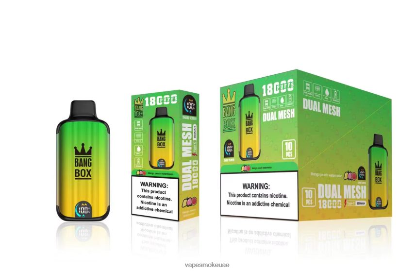 Vape Abu Dhabi - Bang Box 18000 نفث 4BLV8D89 مانجو خوخ بطيخ