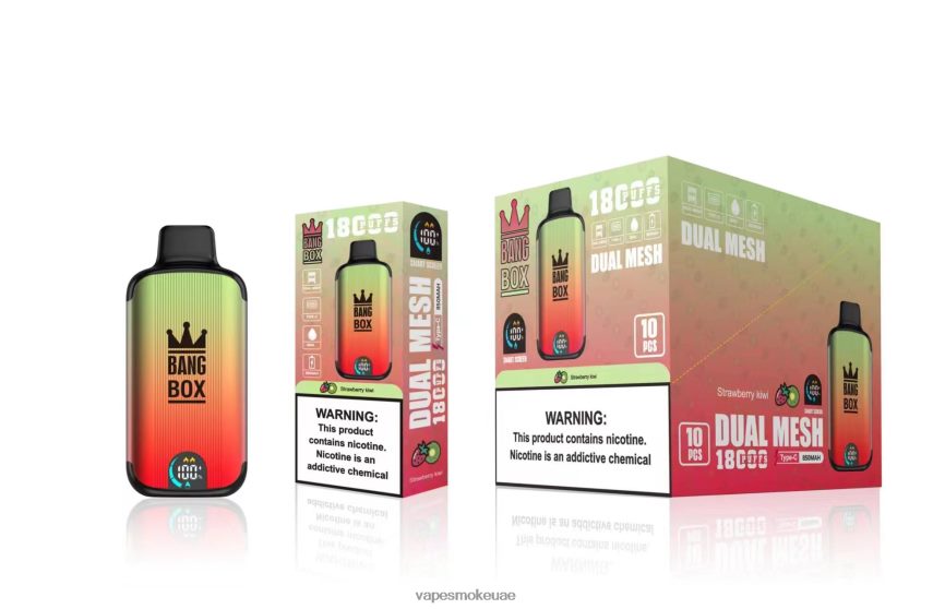 Vape Abu Dhabi - Bang Box 18000 نفث 4BLV8D92 كيوي فراولة
