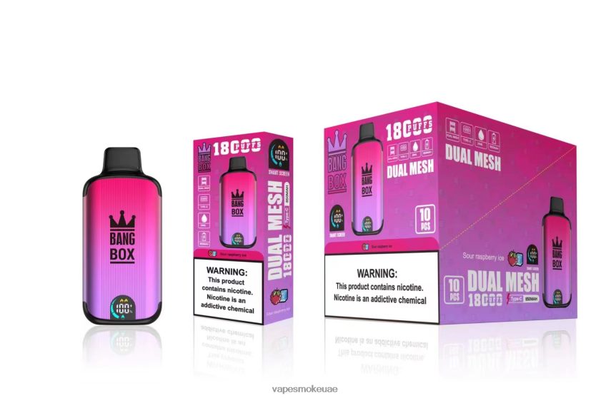 Vape Abu Dhabi - Bang Box 18000 نفث 4BLV8D98 جليد التوت الحامض