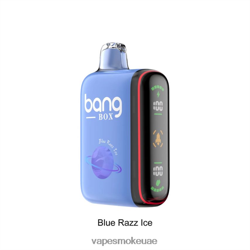 Vape Abu Dhabi - Bang Box 9000-18000 نفث عرض الطاقة الذكي 4BLV8D26 الجليد الأزرق