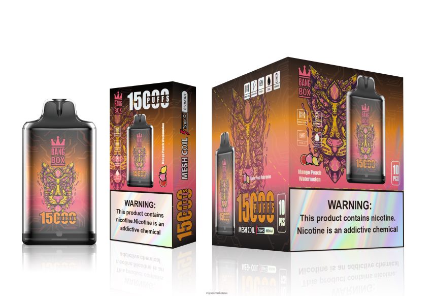 Vape Abu Dhabi - Bang Box s1-15000 نفث 4BLV8D107 مانجو خوخ بطيخ