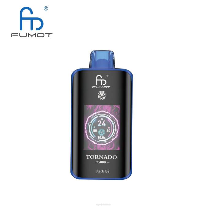Vape Abu Dhabi - الجليد الأسود Fumot Tornado 25000 سيجارة يمكن التخلص منها 4H842
