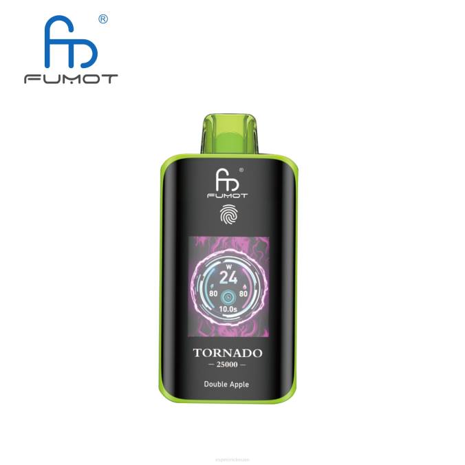 Vape Abu Dhabi - تفاحة مزدوجة Fumot Tornado 25000 سيجارة يمكن التخلص منها 4H845