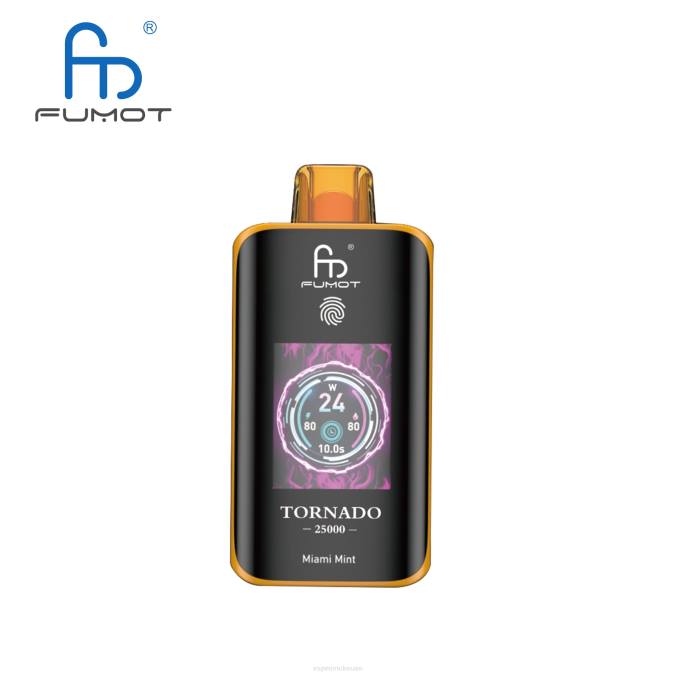 Vape Abu Dhabi - ميامي النعناع Fumot Tornado 25000 سيجارة يمكن التخلص منها 4H848
