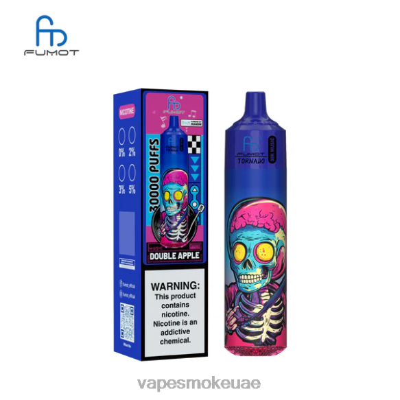 Vape Abu Dhabi - Fumot Tornado موسيقى 30 ألف تفاحة مزدوجة 2482J11