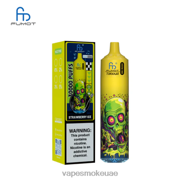 Vape Abu Dhabi - Fumot Tornado موسيقى 30 ألف جليد الفراولة 2482J26