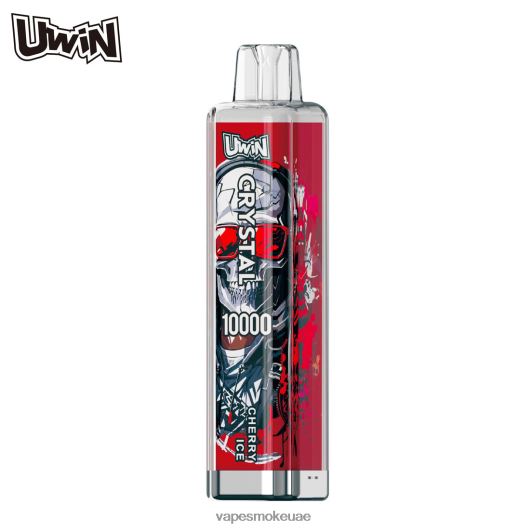 Vape Abu Dhabi - جليد الكرز UWIN CRYSTAL 10000 سيجارة يمكن التخلص منها RR4PBP371