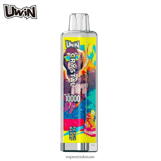 Vape Abu Dhabi - التوت الخوخ UWIN CRYSTAL 10000 سيجارة يمكن التخلص منها RR4PBP377