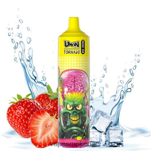 Vape Abu Dhabi - جليد الفراولة UWIN CRYSTAL 35 ألف سيجارة يمكن التخلص منها RR4PBP389