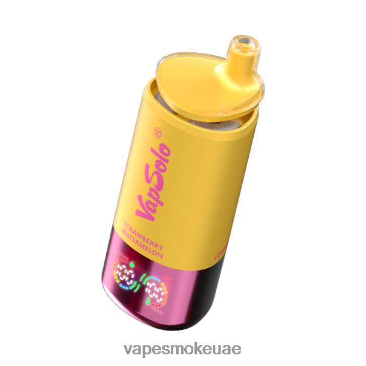 Vape Abu Dhabi - الفاكهة الاستوائية والفراولة والبطيخ والليمون والخوخ VapSolo Triple 30000 نفث V24V428