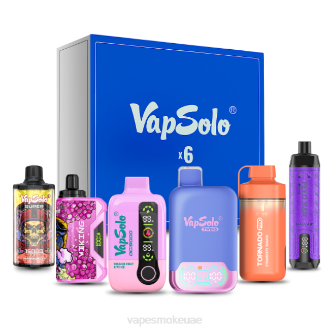 Vape Abu Dhabi - Vapsolo مجموعة صناديق المفاجأة نكهات عشوائية LR44137
