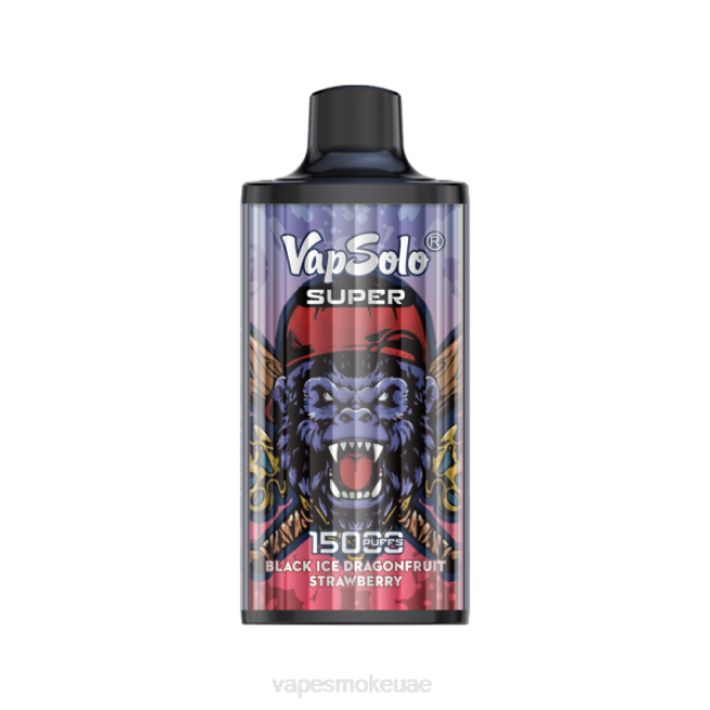Vape Abu Dhabi - Vapsolo SUPER vape القابل للتصرف درنجو فروت فراولة ثلج أسود LR44125