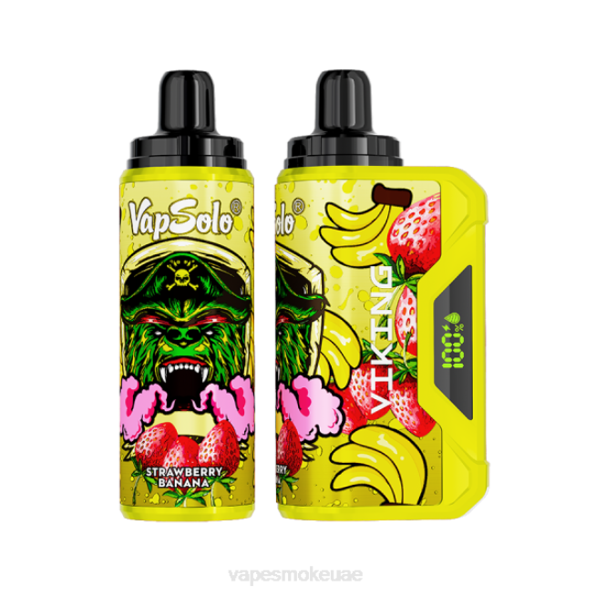 Vape Abu Dhabi - Vapsolo VIKING vape القابل للتصرف موز فراولة LR44155