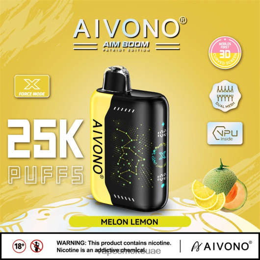 Vape Smoke - البطيخ والليمون Aivono AIM BOOM 25000 RR4PBP348