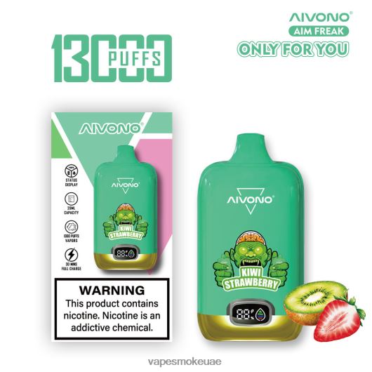 Vape Smoke - كيوي فراولة Aivono AIM FREAK 13000 RR4PBP246