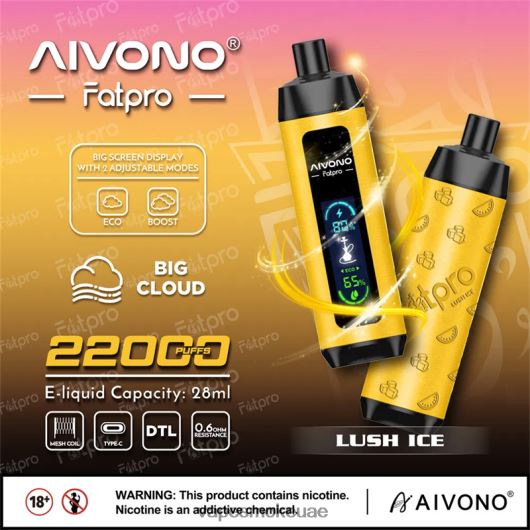 Vape Smoke - الجليد الخصب Aivono Fatpro 22000 RR4PBP3