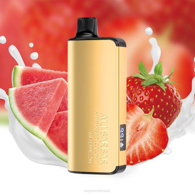 Vape Smoke - Alibarbar Ingot 20000 سيجارة للاستعمال مرة واحدة ريبينا LR4442