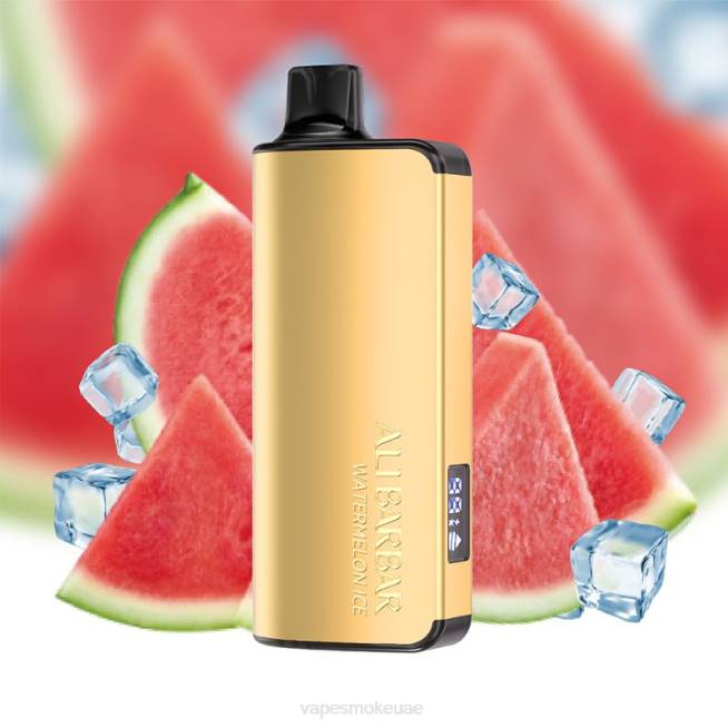 Vape Smoke - Alibarbar Ingot 20000 سيجارة للاستعمال مرة واحدة ثلج البطيخ LR4445