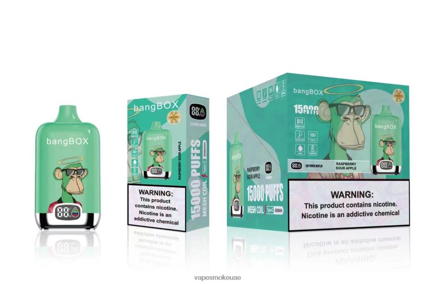 Vape Smoke - Bang Box 15000 نفث 4BLV8D42 التفاح الحامض التوت