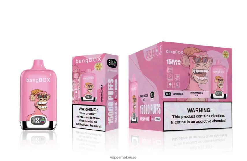 Vape Smoke - Bang Box 15000 نفث 4BLV8D45 ثلج البطيخ