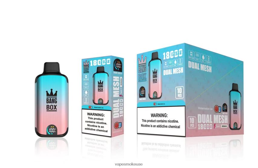 Vape Smoke - Bang Box 18000 نفث 4BLV8D96 ثلج البطيخ