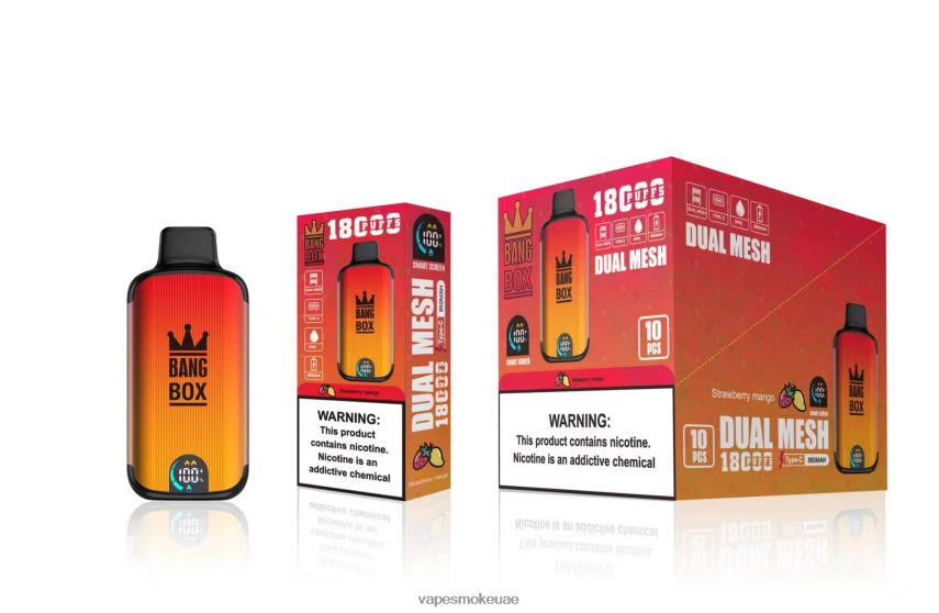 Vape Smoke - Bang Box 18000 نفث 4BLV8D99 مانجو الفراولة
