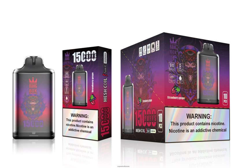 Vape Smoke - Bang Box s1-15000 نفث 4BLV8D111 عنب فراولة